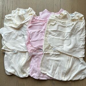 NWOT HALO Sleepsack Swaddle, 3-Way Adj Wearable Blanket, TOG 1.5, NB, 0-3 Months